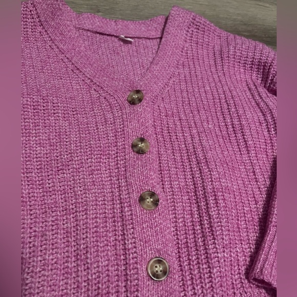 Pink cardigan top - Picture 2 of 2